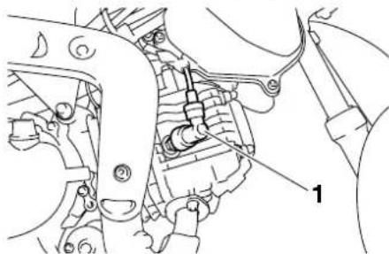 YAMAHA TTR110 - To remove the spark plug - 1
