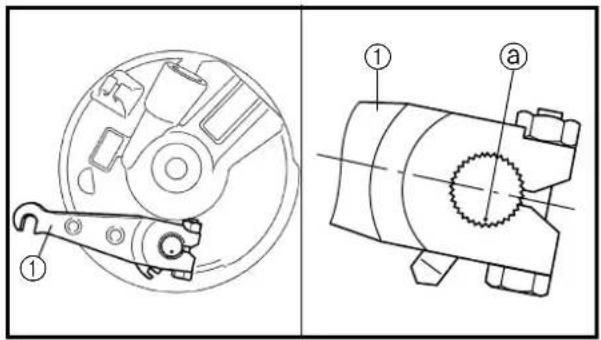 YAMAHA TTR125 - Brake shoe plate assembly - 2