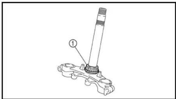 YAMAHA TTR125 - Bearing and bearing race - 1