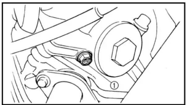 YAMAHA TTR125 - OIL PRESSURE INSPECTION/PILOT AIR SCREW ADJUSTMENT/ENGINE IDLING SPEED ADJUSTMENT - 2