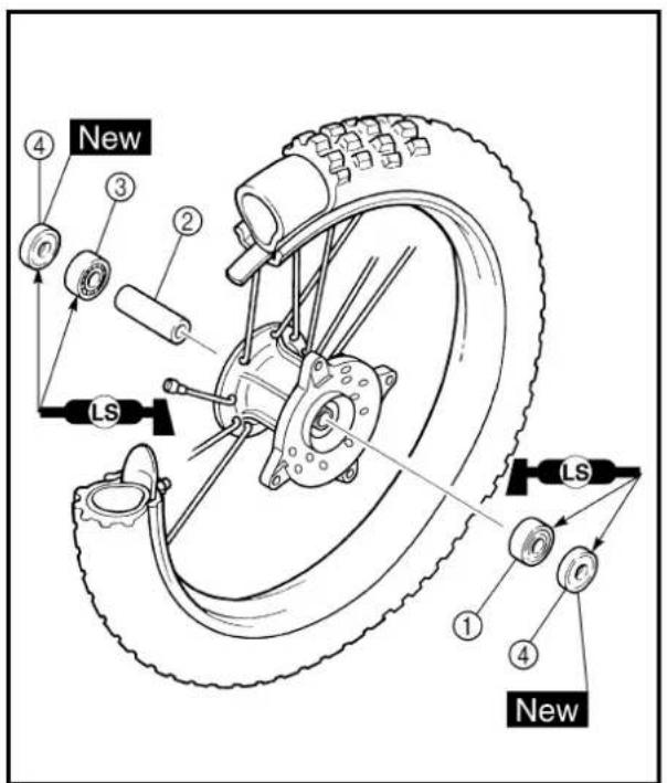 YAMAHA TTR125 - Measure: - 1