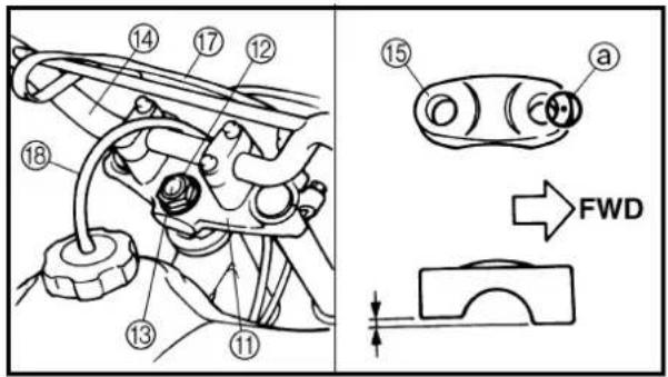 YAMAHA TTR125 - Hakenschlüssel: YU-33975/90890-01403 - 2