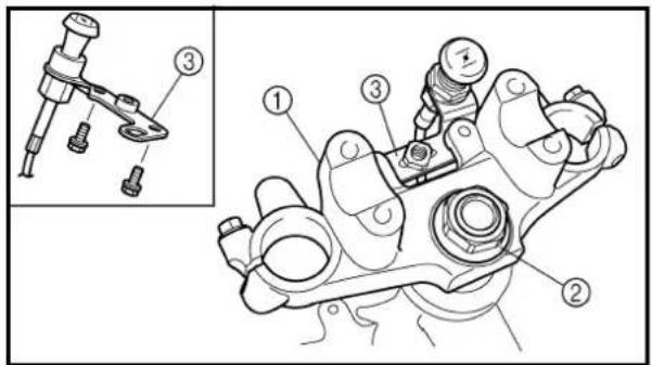 YAMAHA TTR125 - Lower bracket - 4
