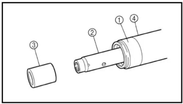 YAMAHA TTR125 - Front fork assembly - 1