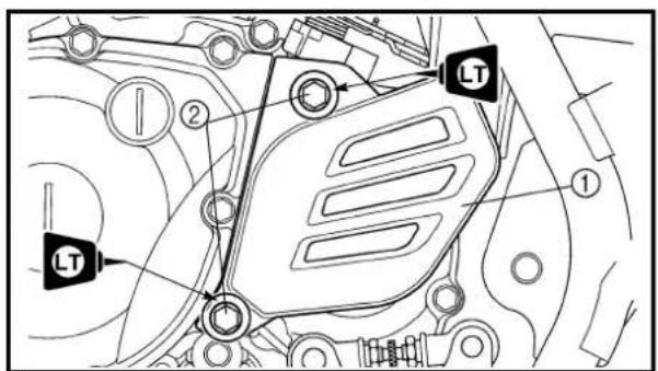 YAMAHA TTR125 - Install: - 4