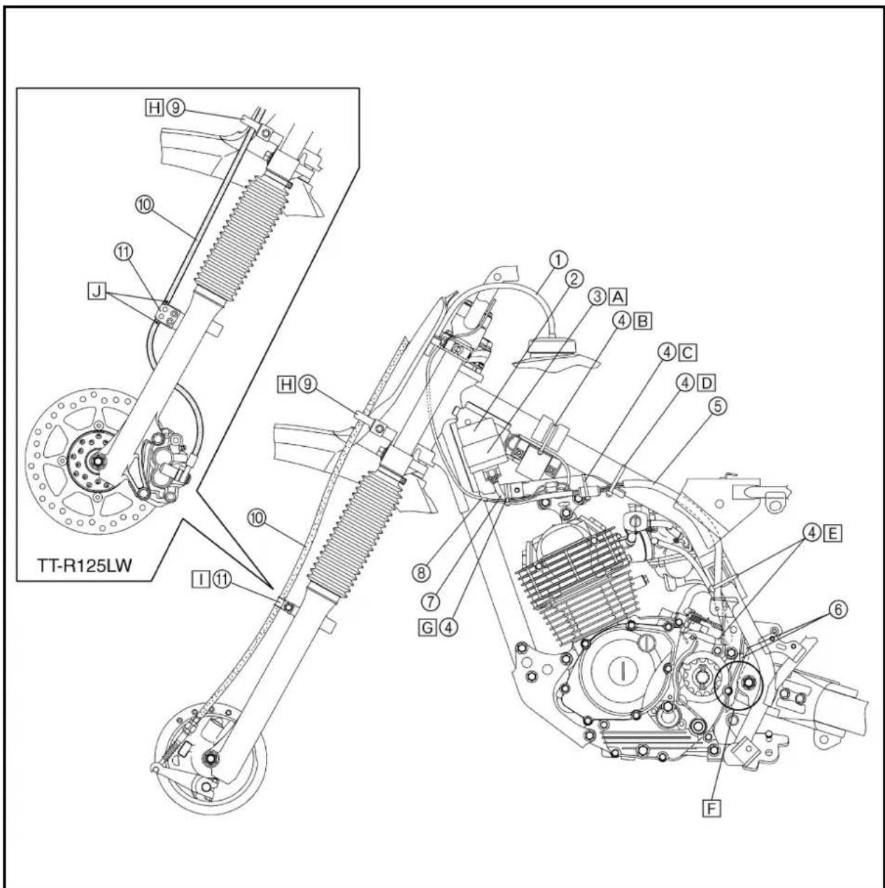 YAMAHA TTR125 - TT-R125 - 1