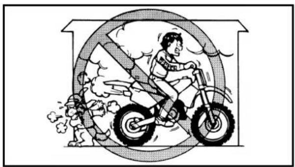 YAMAHA TTR125 - REMARQUE IMPORTANTE - 1