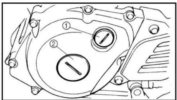 YAMAHA TTR125 - Remove: - 1