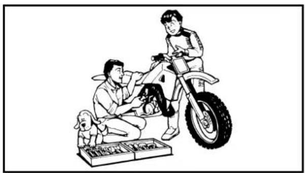 YAMAHA TTR125 - ⚠ INFORMATION DE SECURITE - 1