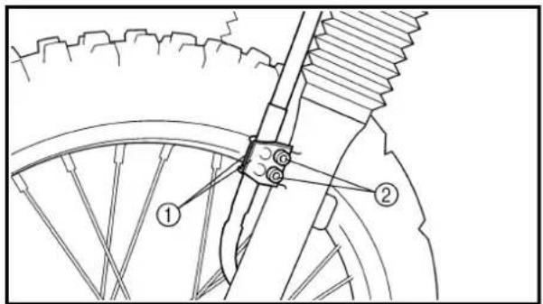 YAMAHA TTR125 - NOTE: - 1