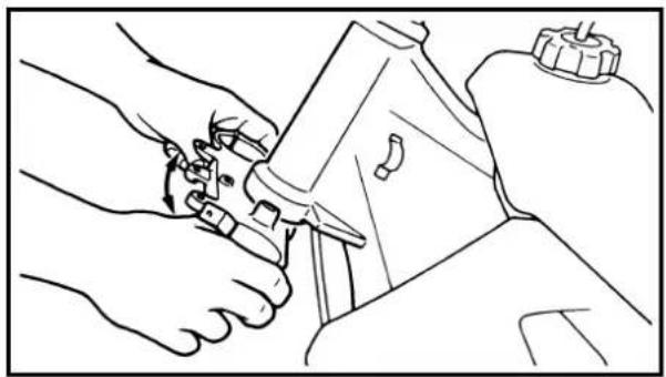 YAMAHA TTR125 - Lower bracket - 3