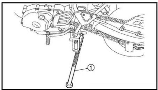 YAMAHA TTR125 - LEVIER DE FREIN AVANT - 1
