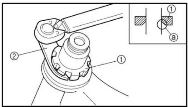YAMAHA TTR125 - Lower bracket - 2