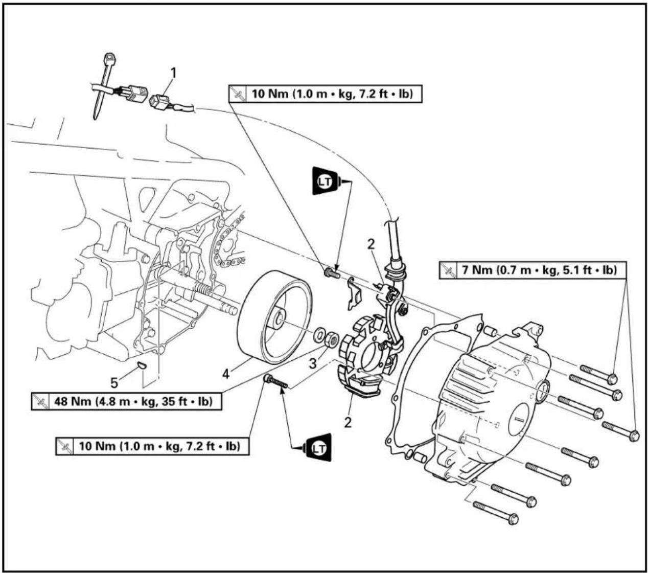 YAMAHA TTR90 - HINWEIS: - 2