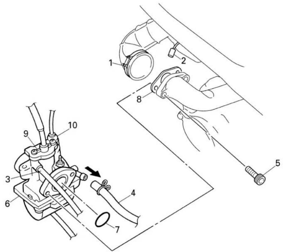 YAMAHA TTR90 - CARBURETOR - 2