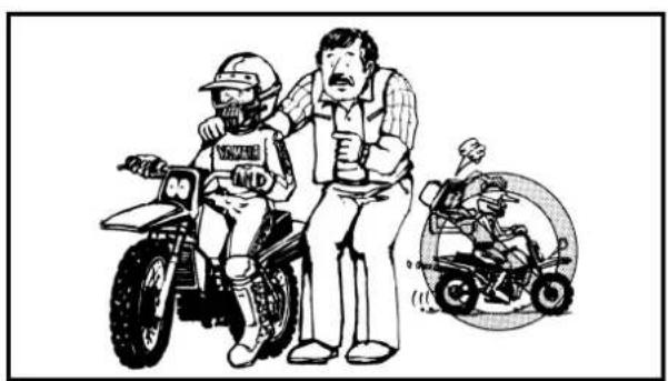 YAMAHA TTR90 - SICHERHEITSINFORMATION - 1