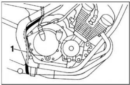 YAMAHA XJ600N - INSTRUMENT AND CONTROL FUNCTIONS - 1