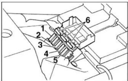 YAMAHA XJ600N - Replacing the fuses - 1