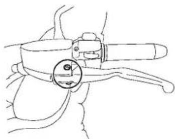YAMAHA XV1900A - Checking and lubricating the brake and clutch levers - 2