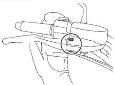 YAMAHA XV1900A - Checking and lubricating the brake and clutch levers - 1