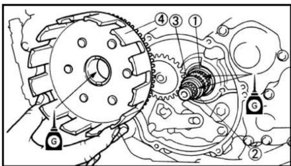 YAMAHA YZ125LC - Ispezionare: - 1