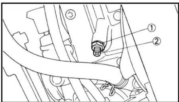 YAMAHA YZ125LC - IDLE SPEED ADJUSTMENT/MUFFLER INSPECTION/ SILENCER FIBER REPLACEMENT - 2
