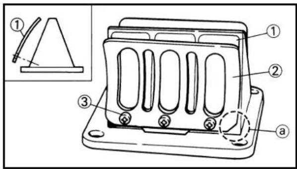Technical diagram of a battery pack with labeled components and an inset showing pin connections