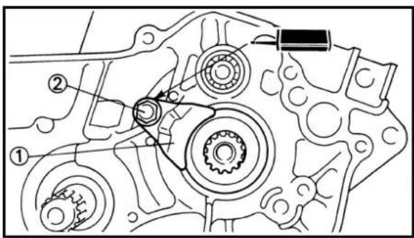 YAMAHA YZ125LC - Installare: - 1