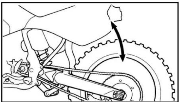 YAMAHA YZ125LC - WARNING - 1