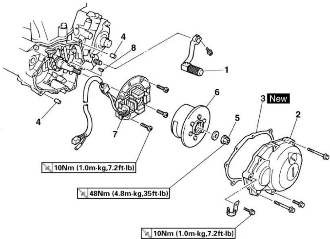 YAMAHA YZ426F - CDI MAGNETO - 2