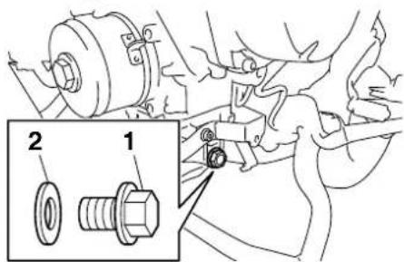 YAMAHA XJ6-S - Changement de l'huile moteur (avec ou sans remplacement de la cartouche du filtre à huile) - 1