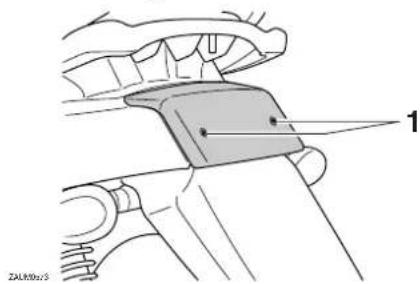 YAMAHA BW50 - Replacing the tail/brake light bulb - 1