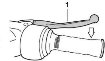 YAMAHA BW50 - Front brake lever - 1