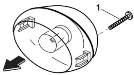 YAMAHA BW50 - Replacing a turn signal light bulb - 1