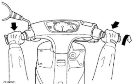 YAMAHA BW50 - Braking - 1