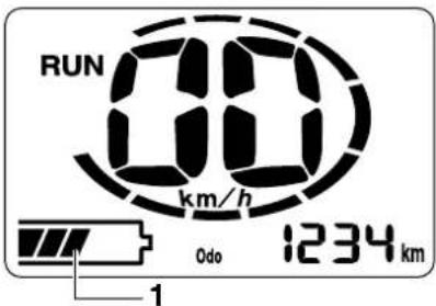 RUN 80 km/h Odo 1234 km 1