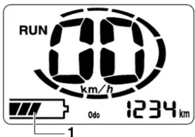 RUN 60 km/h Odo 1234 km 1