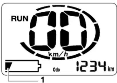 RUN km/h 0do 1234 km 1