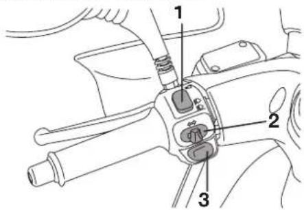 YAMAHA MAJESTY 125 - Anti-theft alarm (optional) - 1