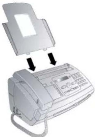 PHILIPS Magic 5 Eco PPF685E - Mettre en place le plateau à papier - 1