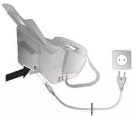 PHILIPS Magic 5 Eco PPF685E - Raccorder le cordon d'alimentation de l'appareil - 1
