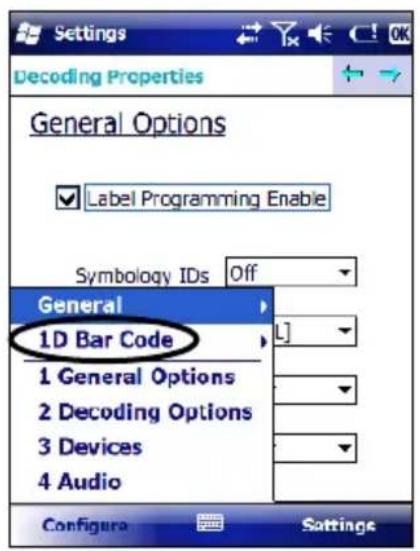DATALOGIC 94A151132 - 1D Barcode Symbology Pages - 1