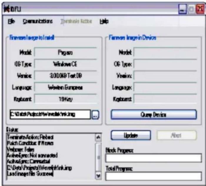 DATALOGIC 94A151132 - Updating the Firmware - 2