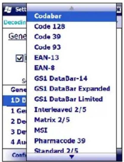 DATALOGIC 94A151132 - 1D Barcode Symbology Pages - 2
