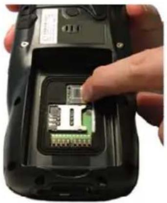 DATALOGIC 94A151132 - INSERTING A MICRO SD CARD - 2