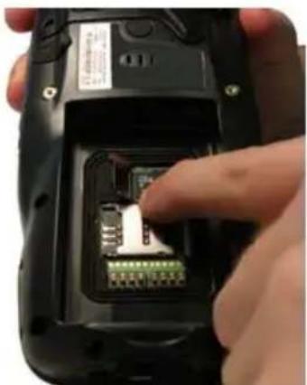 DATALOGIC 94A151132 - INSERTING A MICRO SD CARD - 4