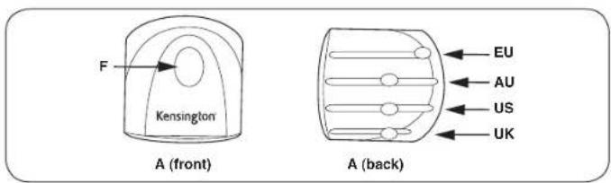 KENSINGTON K33117 - International Travel Plug Adapter - 2