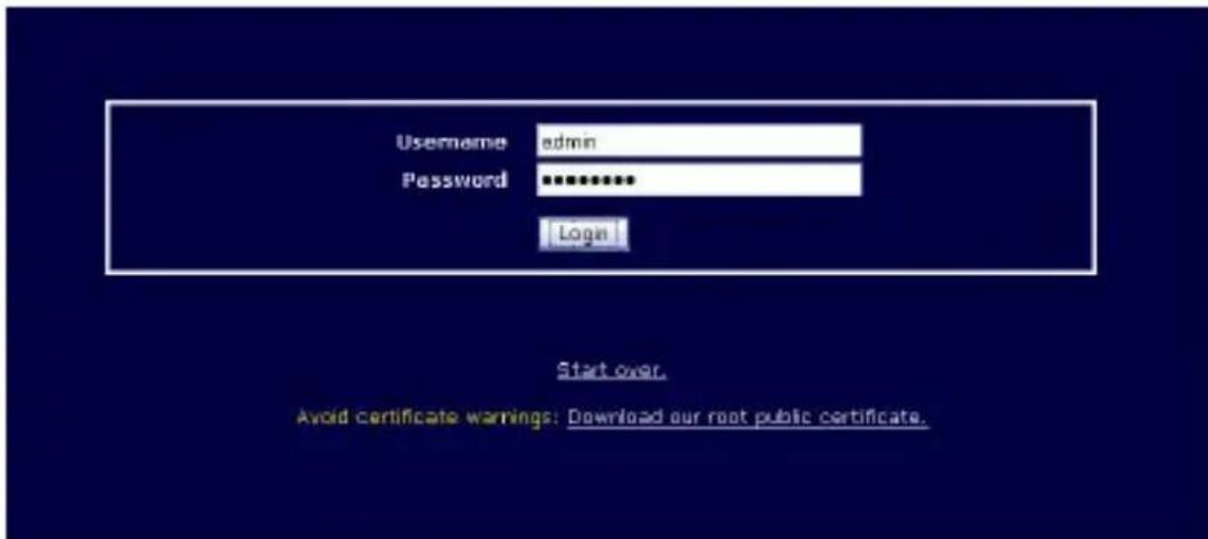 StarTech.com SV1654DX4I - The Login Screen - 1