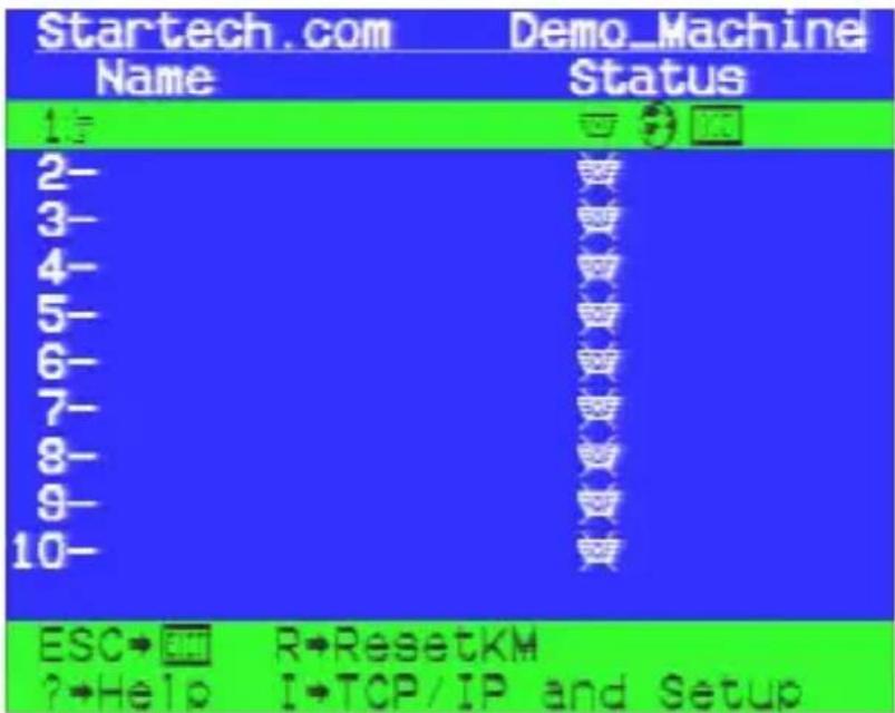 StarTech.com SV1654DX4I - OSD Operations - 1