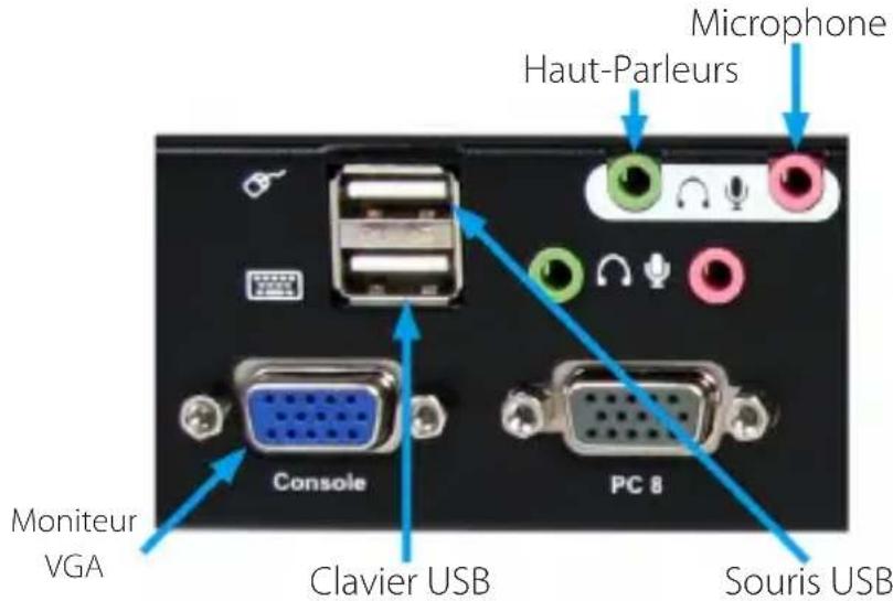 StarTech.com SV831DUSBAU - Connexion de la Console - 1